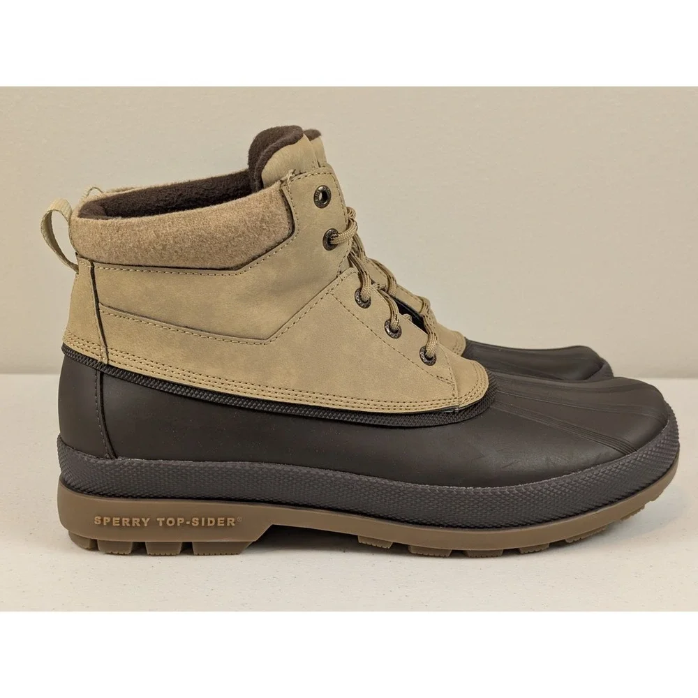 Sperry Top-Sider Men's Cold Bay Medium Beige Chukka Boots Size 12 Mens STS24485